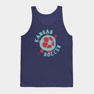 Kansas Soccer 02 Tank Top